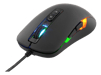 DELTACO GAMING - DM110 - Mouse ottico da gioco a 2000 DPI, 7 pulsanti, LED di respirazione