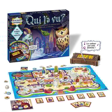 Jeu Coopératif Qui l'a Vu ? - Aventure Magique au Château