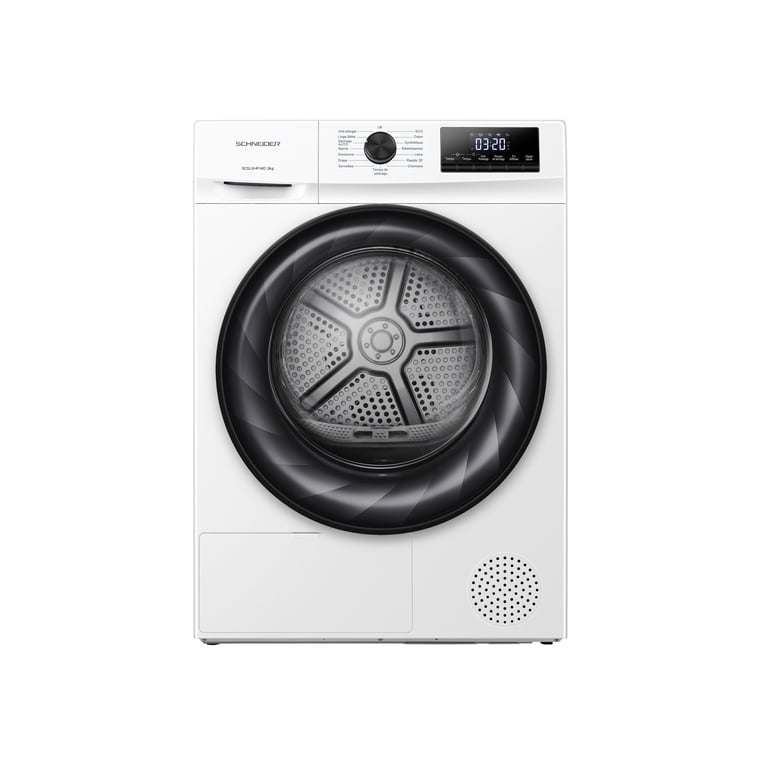Schneider SCSL9HP WD Sèche linge pompe à chaleur 9kg Neuf