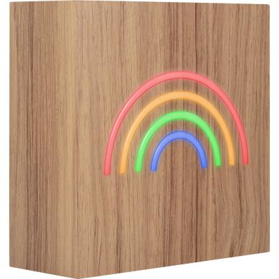 BIG BEN CBLNEONINDURAINBOWL haut-parleur portable et de fête Enceinte portable mono Bois 15 W - Neuf