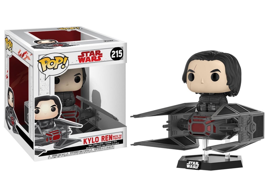 FUNKO Pop! Star Wars: The Last Jedi - Kylo Ren with Tie Fighter - Neuf