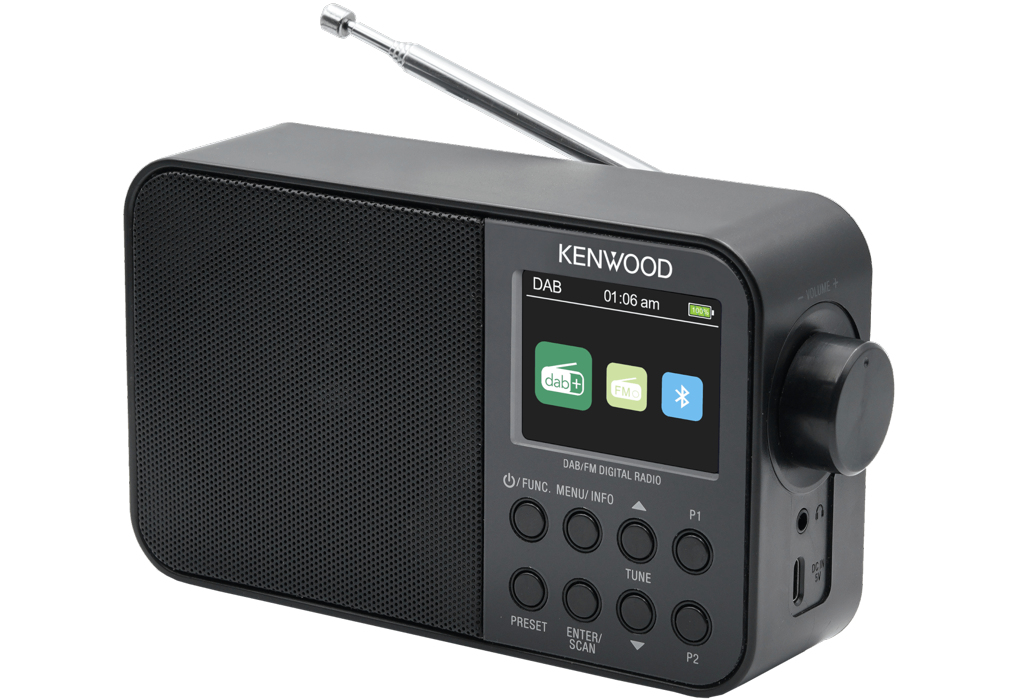 Kenwood CR M30DAB B Portable Numérique Neuf