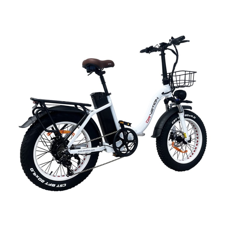 Vélo Électrique DrveTion CT20 Moteur Batterie 48V15AH Roues de 20 Pouces Freins à Huile Neuf - vue 3
