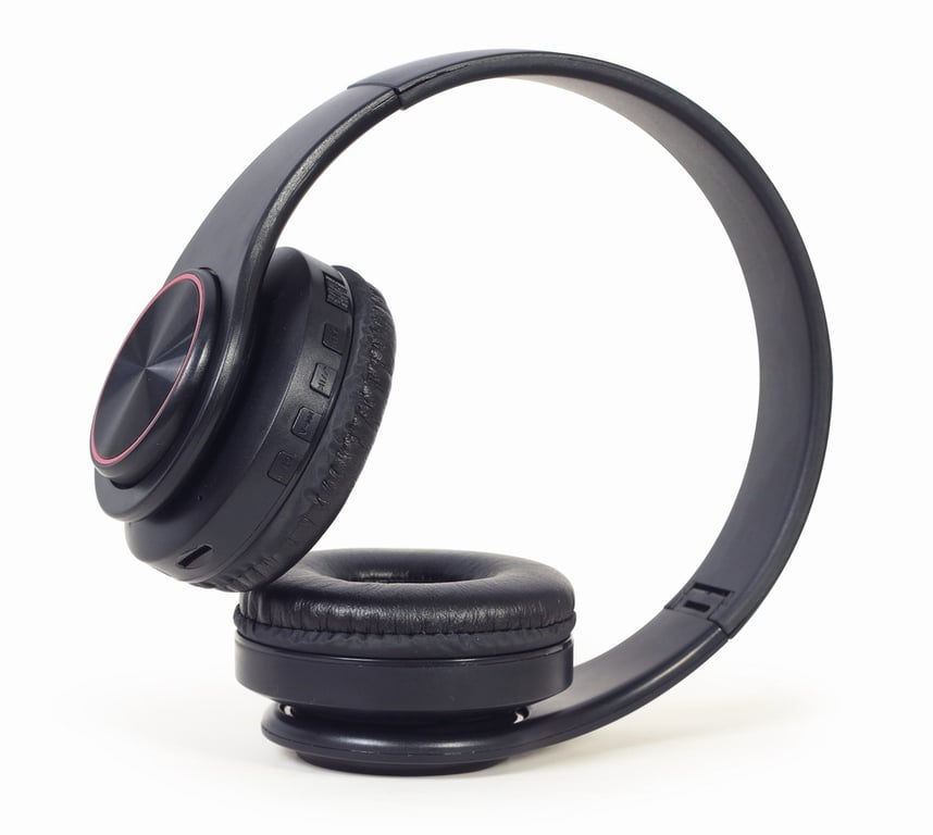Gembird BHP-LED-01 casque Avec fil &sans fil Arceau Musique/Quotidien Micro-USB Bluetooth Noir - Neuf