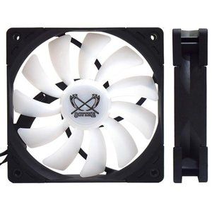 ventola 120x120 scythe 120 rgb pwm 300- 1800trmin 120mm 12v nrero Neuf