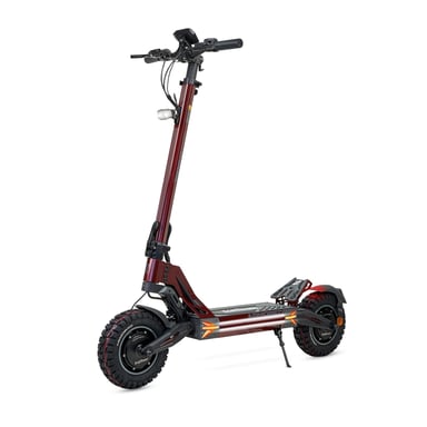 Ecoxtrem M41 Armored Double LR 60V 24Ah | Double Moteur | Homologué DGT  1000W, autononie du 85 km Km, roue du 11'', coleur rouge sang