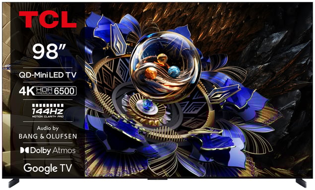 TCL 98X11K TV 2,49 m (98'') 4K Ultra HD Smart TV Wifi Noir 6500 cd/m²