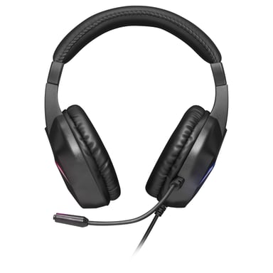 Mars Gaming MH122 écouteur/casque Avec fil Arceau Jouer USB Type-A Noir