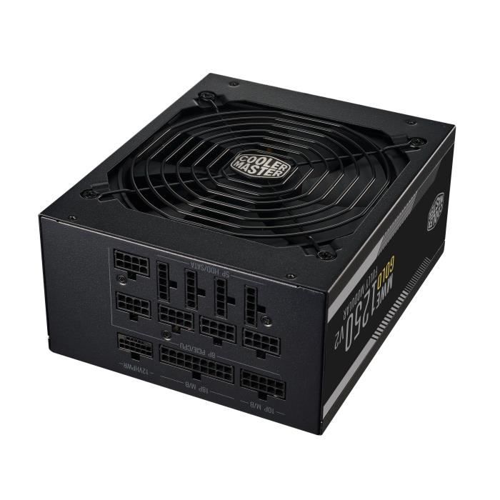 Cooler Master MWE Gold 1250 Full Modular V2 ATX 3.0 - vue 7