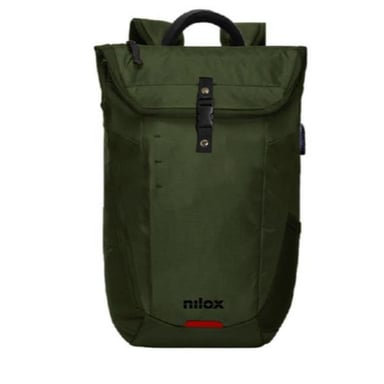 Nilox NXBPODECO maletines para portátil 39,6 cm (15.6'') Mochila Verde