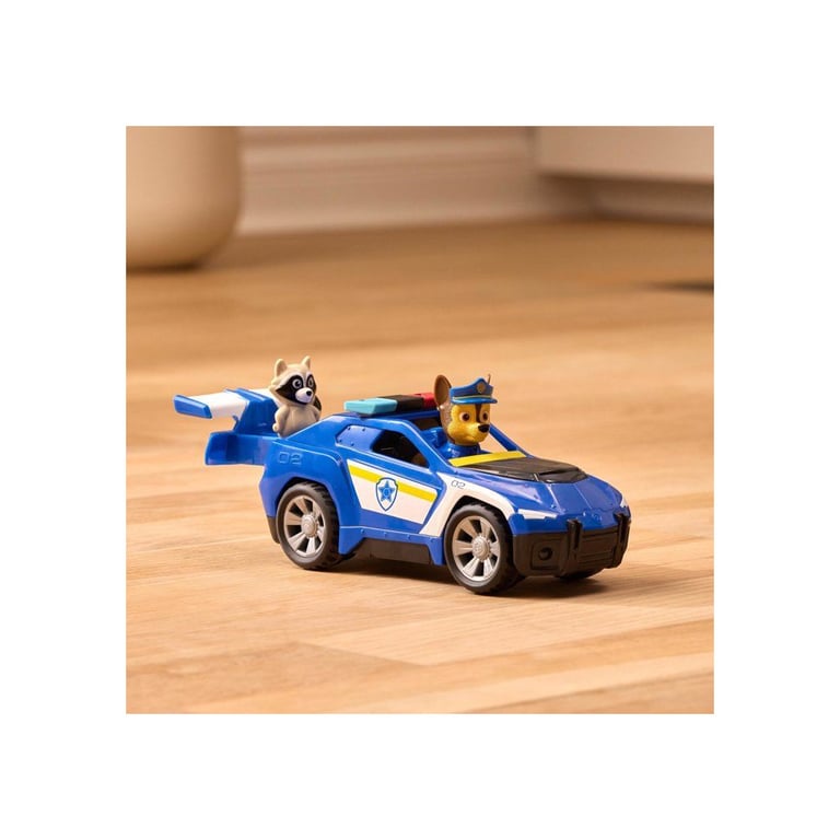 Véhicule et figurine Pat' Patrouille Chase Search & Rescue Spin Master bleu - Neuf