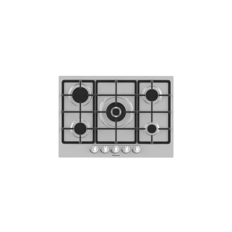 Plaque De Cuisson Gaz Hisense GM773XF – 5 Zones, Brûleur Wok Double Couronne - vue 2
