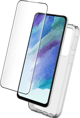 BigBen Connected Pack de accesorios 2 en 1 para Samsung Galaxy S23 FE Transparente