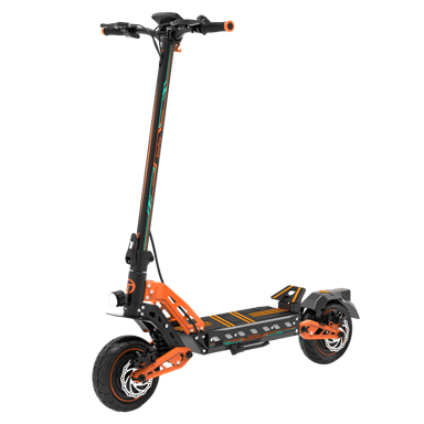 Monopattino elettrico fuoristrada DRIVETRON DT10 da 10'' con doppio motore da 1200W*2 e batteria da 52V 20,8Ah