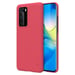 Nillkin Carcasa para Huawei P40 Pro Serie Super Frosted Shield Compatible con Carga Qi Rojo