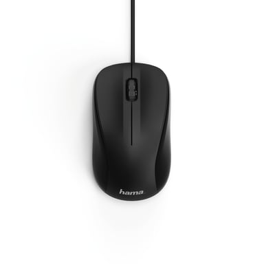 Ratón óptico de 3 botones ''MC-300'', con cable, negro
