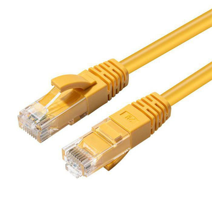 Micro Connect UTP501Y Câble Ethernet Jaune - vue 2