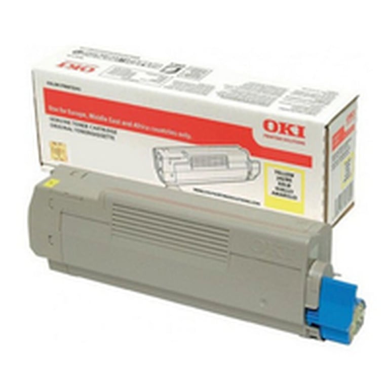 Toner laser OKI 46471101 C823 C833 C843 7 000 pages Jaune Gelb Neuf - vue 3