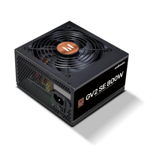 Bloc d'Alimentation Zalman 80 PLUS GV2SE Ventilateur 12 cm ATX PFC Actif - vue 2