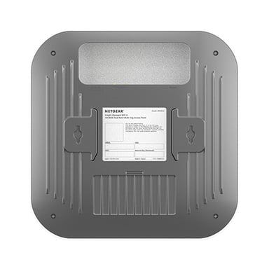 NETGEAR Insight Cloud Managed WiFi 6 AX3600 Dual Band Access Point (WAX620) 3600 Mbit/s Blanco Energía sobre Ethernet (PoE)