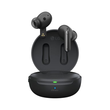 LG TONE-FP9.CEUFLLK écouteur/casque True Wireless Stereo (TWS) Ecouteurs Musique Bluetooth Noir, Charbon de bois