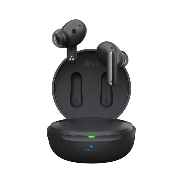 LG TONE-FP9.CEUFLLK écouteur/casque True Wireless Stereo (TWS) Ecouteurs Musique Bluetooth Noir, Charbon de bois - Neuf