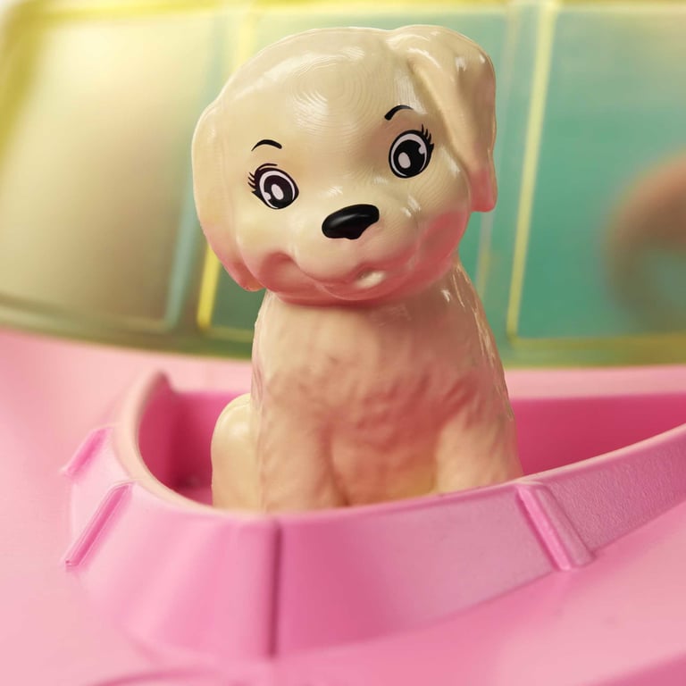 Barbie Hors Bord De Barbie 3 Poupées Avec Chiot Et Accessoires - vue 3