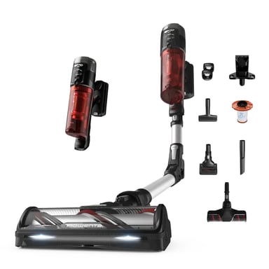 Rowenta X-Force Flex 13.60 RH9A93E0 aspiradora de pie y escoba eléctrica Aspiradora escoba Batería Secar Sin bolsa 0,9 L Púrpura