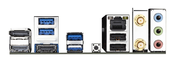 GIGABYTE A520I Placa base AC - Soporta CPUs AMD Ryzen 5000 Series AM4, 6 fases de VRM digital, hasta 5300MHz DDR4 (OC), 1xPCIe 3.0 M.2, WIFI, GbE LAN, USB 3.2 Gen1