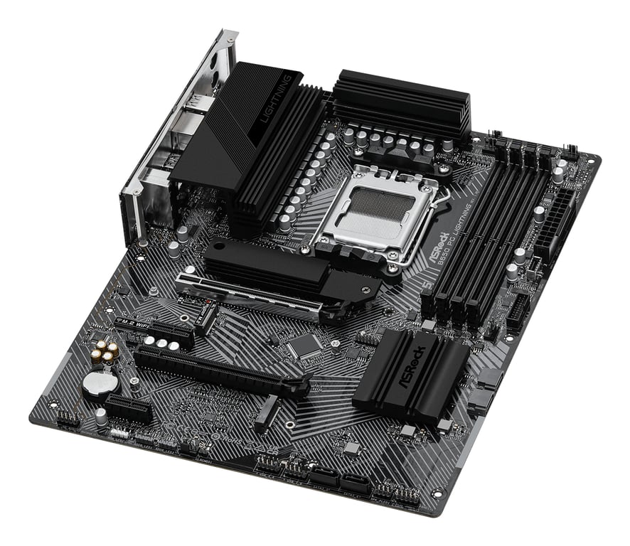 Asrock B650 PG Lightning AMD B650 Emplacement AM5 ATX Neuf - vue 2
