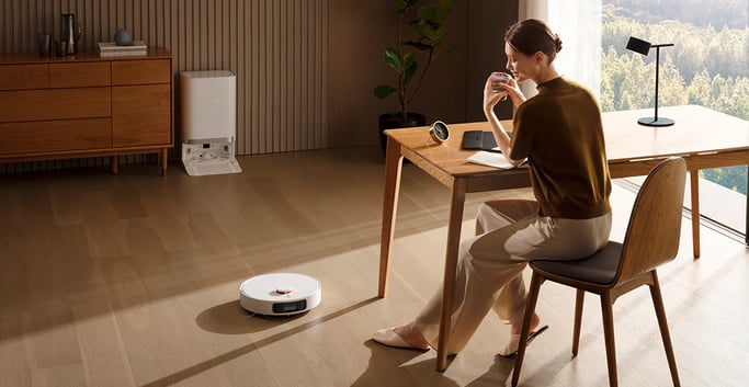 Robot Vacuum X20 Plus - Aspirateur robot 2,5L Blanc