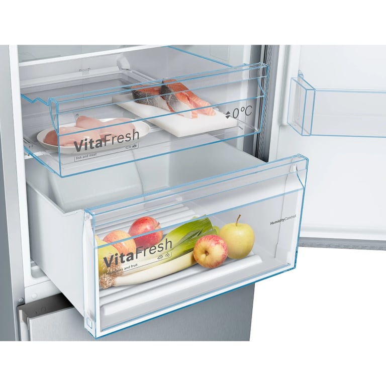 Réfrigérateur Combiné Bosch Série 4 367 L Blanc - KGN39VIDB - Neuf