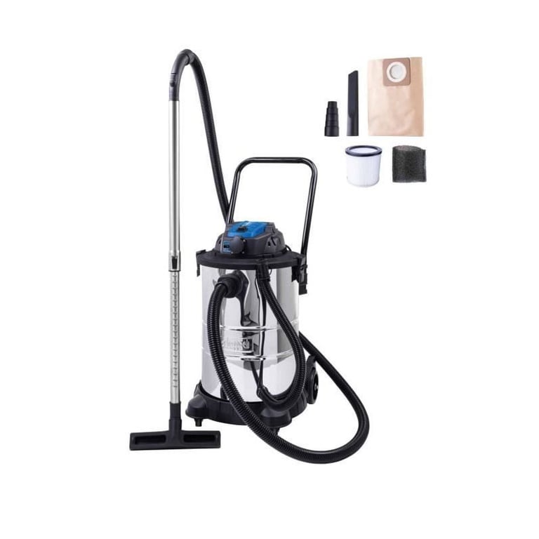 Aspirateur Eau Et Poussières Scheppach VC50 – 1400W Cuve Inox 50L - vue 3