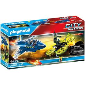 Playmobil 70780 Jet De Police Et Drone - vue 1