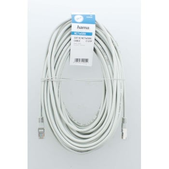 Hama 00200920 cable de red Gris 20 m Cat5e F/UTP (FTP)