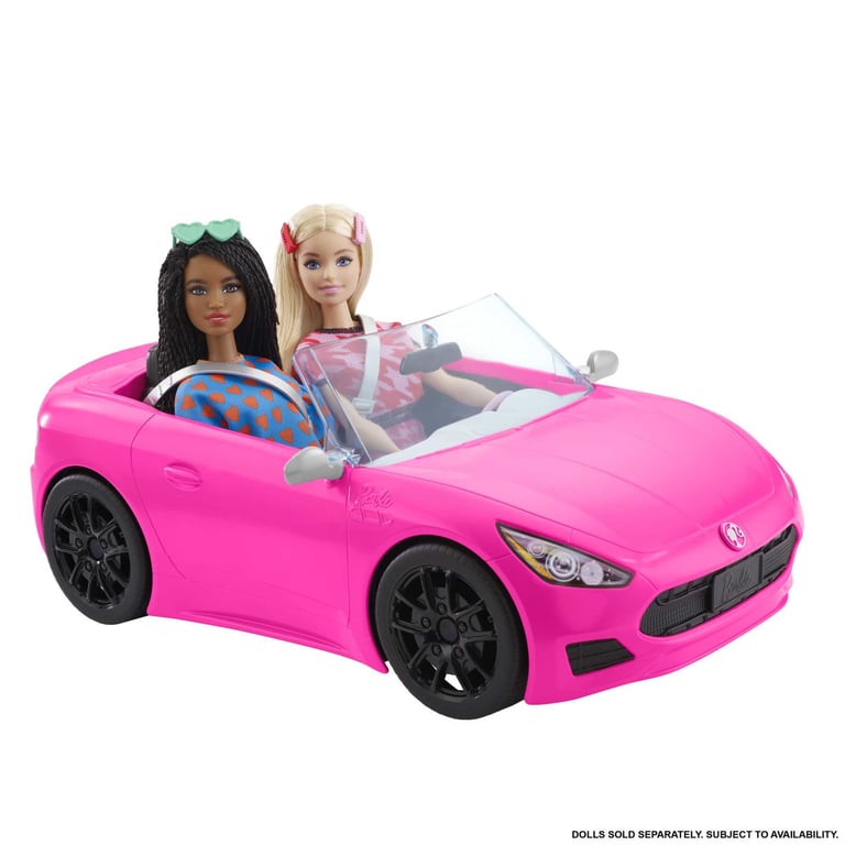 Voiture Cabriolet Barbie Mattel HBT92 – Accessoire Pour Poupée, 2 Places - vue 4
