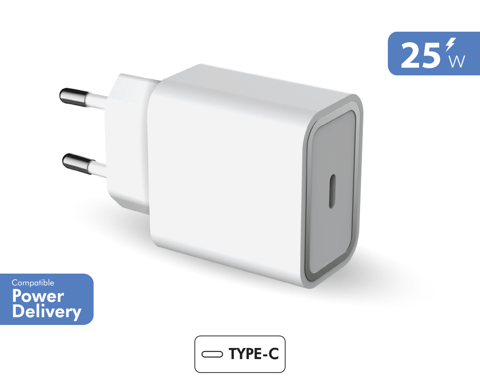 Caricatore da parete USB C Power Delivery da 25 W