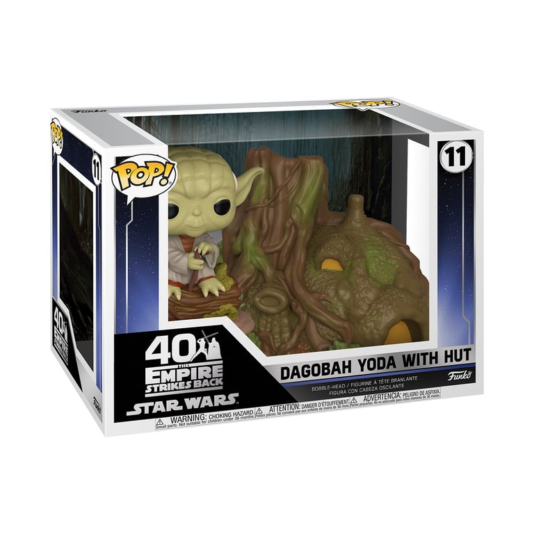 Funko Figurine POP Star Wars Yoda’ Hut - vue 4