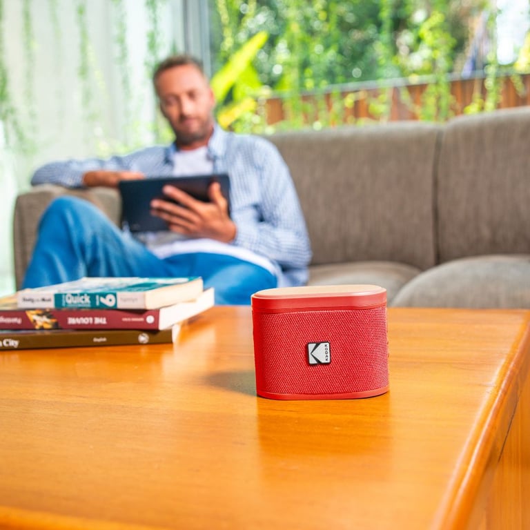 Kodak SOUNDBRIX Lot de 2 Enceintes Portables Sans Fil Connexion Jusqu'à 100 Enceintes Dock Magnétique et Son Puissant 3H d'Autonomie Neuf - vue 9