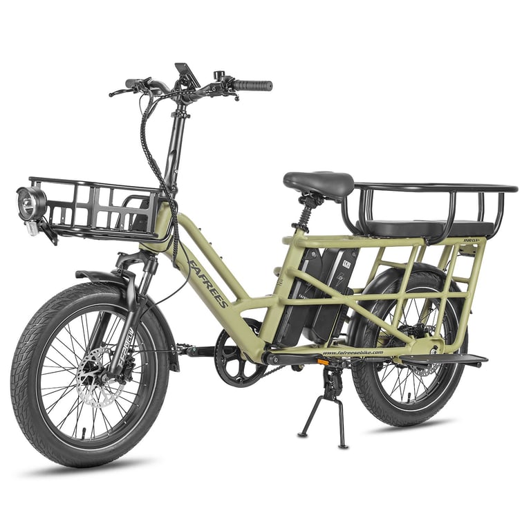 FAFREES FF20 CUV Vélo Électrique - Moteur 250W Batterie 48V24Ah 20 Pouces Pneus Freins à Disque Hydrauliques - Vert - Neuf