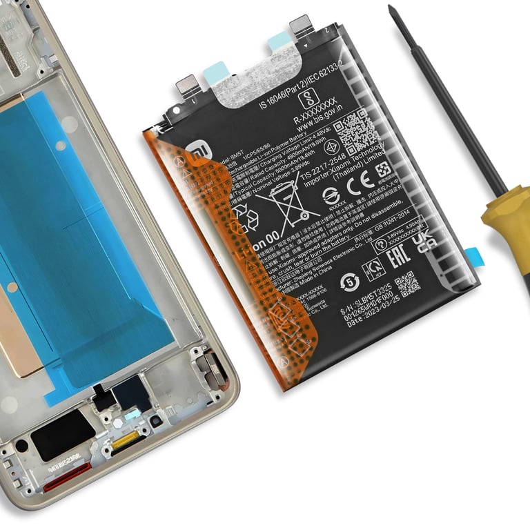 Xiaomi Batterie interne pour Xiaomi 13T et 14T 5000mAh modèle BM5T Original - vue 4