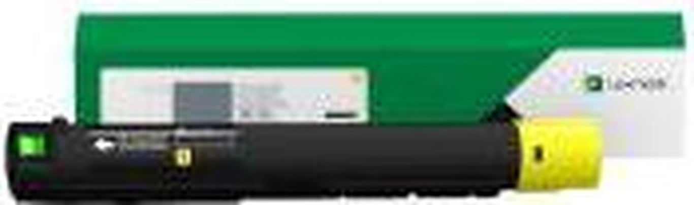 Lexmark Jaune original cartouche de toner LCCP LRP pour Lexmark CX931dse - vue 3
