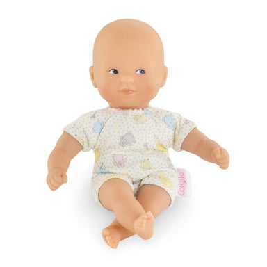 Mini Poupon Calin Lapins aux Yeux Bleus - Poupée Douce et Légère