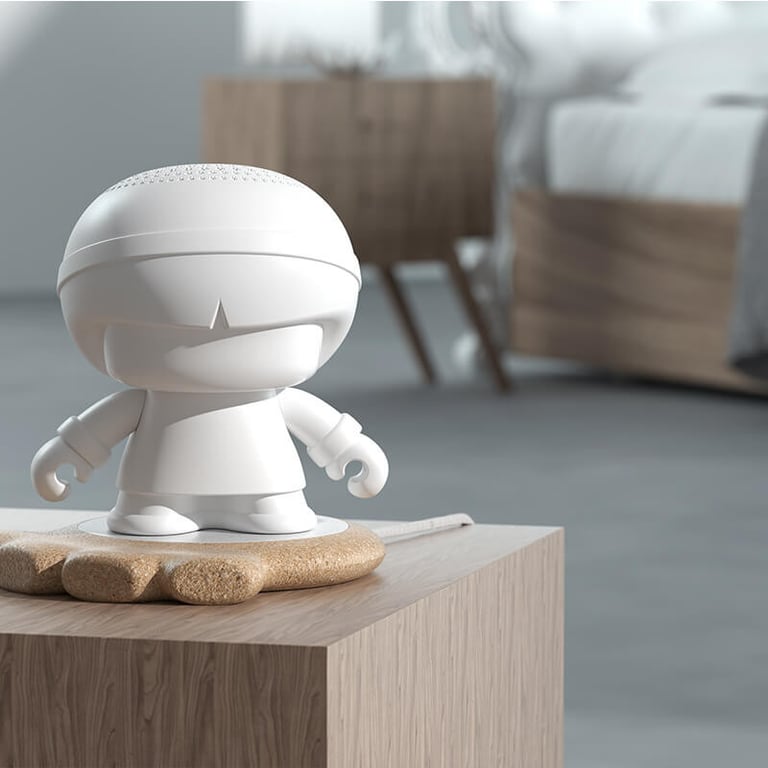 Enceinte Bluetooth XBOY En Plastique Recyclé Blanc - Neuf