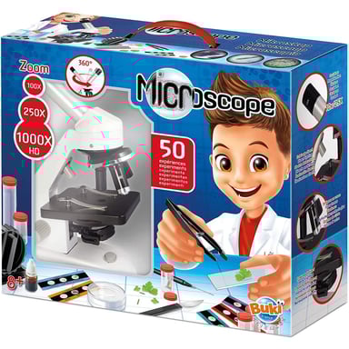 Microscope Scientifique 50 Expériences pour Jeunes Explorateurs