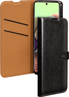 Custodia per Galaxy A71 Folio Wallet chiusura con linguetta magnetica