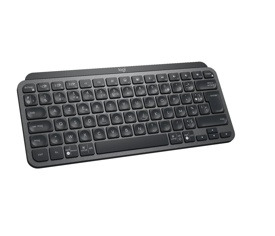 Clavier Logitech MX Keys Mini Bluetooth AZERTY Compact - vue 4