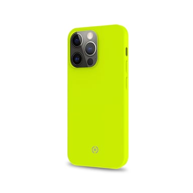 Celly Cromo funda para teléfono móvil 15,5 cm (6.1'') Amarillo