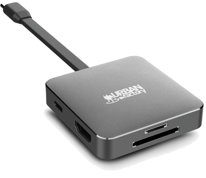 URBAN FACTORY - Mini station USB TYPE-C 100W (TCM05UF)