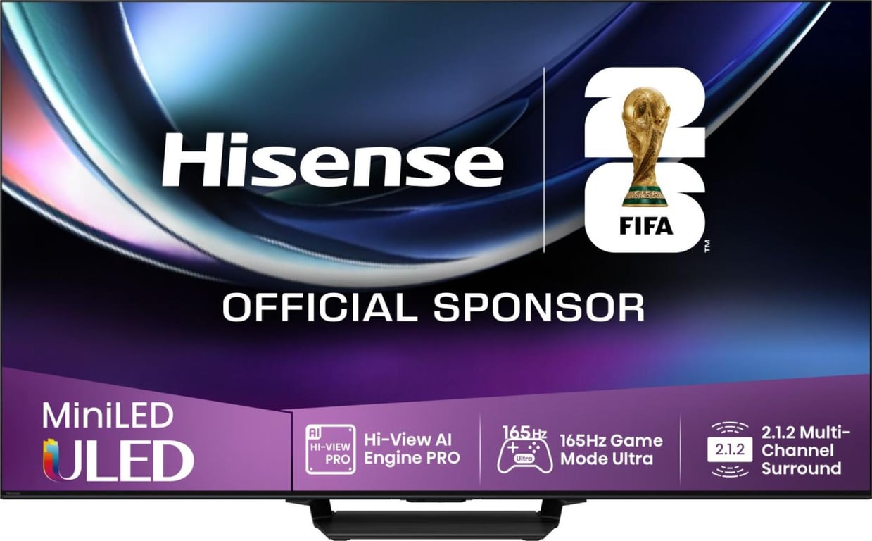 TV Mini LED QLED Hisense 4K UHD 85U7Q PRO 215 cm 2025 - vue 2